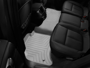 Volkswagen Touareg 2011-2017 - Коврики резиновые с бортиком, задние, серые. (WeatherTech) фото, цена