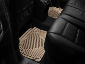 Volkswagen Touareg 2003-2010 - Коврики резиновые, задние, бежевые. (WeatherTech) фото, цена