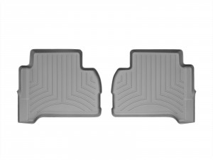 Volkswagen Amarok 2010-2021 - Коврики резиновые с бортиком, задние, серые. (WeatherTech) фото, цена