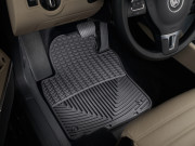 Volkswagen Passat CC 2009-2016 - Коврики резиновые, передние, черные. (WeatherTech) фото, цена