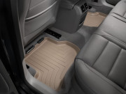 Volkswagen Jetta 2005-2010 - Коврики резиновые с бортиком, задние, бежевые. (WeatherTech) фото, цена