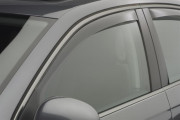 Volkswagen Jetta 2005-2010 - Дефлекторы окон (ветровики), передние, светлые. (WeatherTech) фото, цена