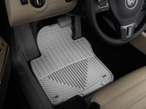 Volkswagen Passat 2005-2011 - Коврики резиновые, передние, серые. (WeatherTech) фото, цена