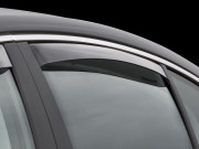 Volkswagen Passat 2005-2011 - Дефлекторы окон (ветровики), задние, светлые. (WeatherTech) фото, цена