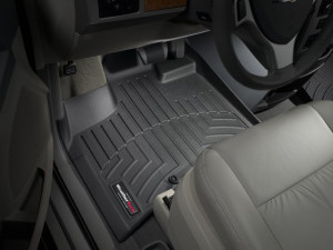 Volkswagen Routan 2009-2013 - Коврики резиновые с бортиком, передние, черные. (WeatherTech) фото, цена