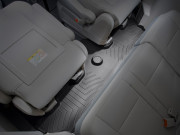Volkswagen Routan 2009-2013 - Коврики резиновые с бортиком, задние, 3 ряд, черные. (WeatherTech) фото, цена