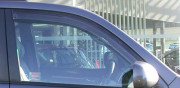 Kia Sedona 2006-2009 - Дефлекторы окон к-т 2 шт.(передние,дымчатые) фото, цена