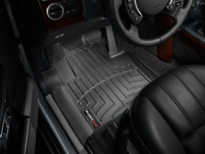 Land Rover Range Rover 2003-2009 - Коврики резиновые с бортиком, передние, черные. (WeatherTech) фото, цена