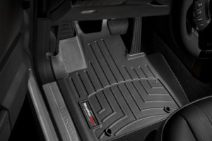 Land Rover Range Rover 2011-2012 - Коврики резиновые с бортиком, передние, черные. (WeatherTech) фото, цена