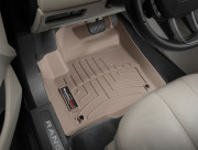 Land Rover Evoque 2011-2017 - Коврики резиновые с бортиком, передние, бежевые. (WeatherTech) фото, цена