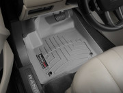 Land Rover Evoque 2011-2017 - Коврики резиновые с бортиком, передние, серые. (WeatherTech) фото, цена