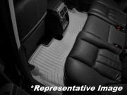 Land Rover Discovery 2013-2017 - Коврики резиновые с бортиком, задние, серые. (WeatherTech) фото, цена