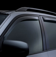 BMW X5 2007-2014 - Дефлекторы окон (ветровики), передние, темные.(WeatherTech) фото, цена
