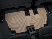 BMW X5 2007-2013 - Коврики резиновые, задние, 3 ряд, бежевые. (WeatherTech) фото, цена