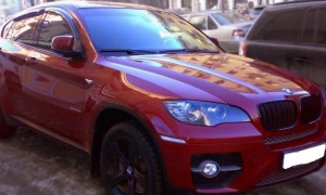 BMW X6 2008-2014 - Дефлекторы окон (ветровики), комлект. (Cobra Tuning) фото, цена