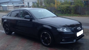 Audi A4 2009-2014 - Дефлекторы окон (ветровики), комлект. (Cobra Tuning) фото, цена