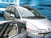 Citroen С4 Picasso 2006-2012 - Дефлекторы окон (ветровики), к-т 4 шт, вставные. HEKO-team фото, цена