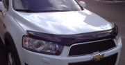 Chevrolet Captiva 2012-2014 - Дефлектор капота (мухобойка), темный. (EGR) фото, цена