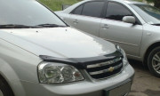 Chevrolet Lacetti 2003-2012 - Дефлектор капота (мухобойка), темный. (SIM) фото, цена