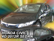 Honda Civic 2006-2011 - SEDAN Дефлекторы окон (ветровики), к-т 4 шт, вставные. HEKO-team фото, цена