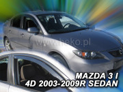 Mazda 3 2003-2009 - Дефлекторы окон (ветровики), передние, вставные. HEKO-team фото, цена
