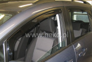 Mitsubishi Outlander 2002-2006 - Дефлекторы окон (ветровики), передние, вставные. HEKO-team фото, цена