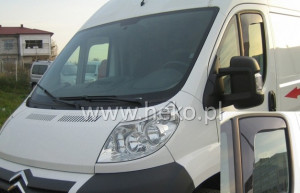 Fiat Ducato 1994-2006 - Дефлекторы окон (ветровики), передние, вставные. HEKO-team фото, цена