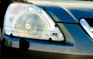 Honda CRV 2005-2006 - Защита передних фар, прозрачная. (EGR) фото, цена
