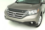 Honda CRV 2012-2014 - Дефлектор капота (мухобойка), темный. (AVS) фото, цена