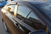 Hyundai Elantra 2010-2014 - Дефлекторы окон (ветровики), комлект, темные. (EGR) фото, цена