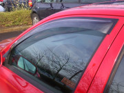 Kia Cerato 2003-2008 - Дефлекторы окон (ветровики), передние, светлые. (EGR) фото, цена