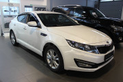 Kia Optima 2011-2014 - Дефлекторы окон (ветровики) к-т 4 шт. (EGR) фото, цена