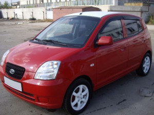 Kia Picanto 2003-2010 - Дефлекторы окон (ветровики), комлект. (Cobra Tuning) фото, цена