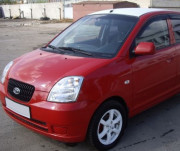 Kia Picanto 2003-2010 - Дефлекторы окон (ветровики), передние. (Cobra Tuning) фото, цена