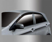 Kia Picanto 2011-2014 - Дефлекторы окон (ветровики), комплект. (Cobra Tuning) фото, цена