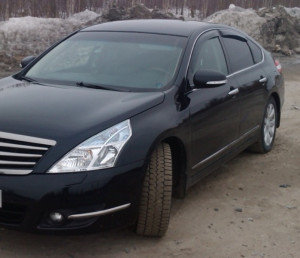 Nissan Teana 2008-2012 - Дефлекторы окон (ветровики), комлект. (Lavita) фото, цена