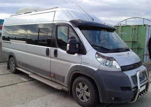 Fiat Ducato 2007-2013 - Дефлекторы окон (ветровики), комлект. (Cobra Tuning) фото, цена