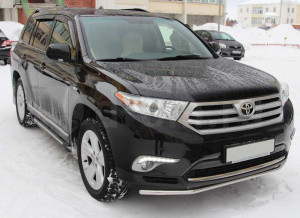 Toyota Highlander 2008-2013 - Дефлекторы окон (ветровики), комлект. (Lavita) фото, цена