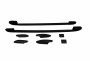 Acura MDX 2010-2013 - Рейлинги продольные, черные к-т 2 шт. (Acura) фото, цена
