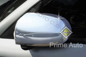 Hyundai Sonata 2004-2009 - Хромированные накладки на зеркала, к-т 2 шт (Clover) фото, цена