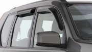 Nissan X-Trail 2007-2013 - Дефлекторы окон  передние, дымчатые,  к-т 2шт. (EGR) фото, цена