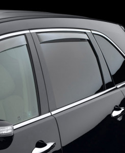 Acura MDX 2007-2013 - Дефлекторы окон (ветровики), задние, светлые. (WeatherTech) фото, цена