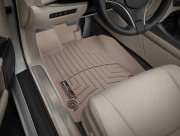 Acura RLX 2013-2019 - Коврики резиновые с бортиком, передние, бежевые. (WeatherTech) фото, цена