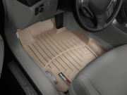 Acura TL 2004-2008 - Коврики резиновые с бортиком, передние, бежевые. (WeatherTech) фото, цена