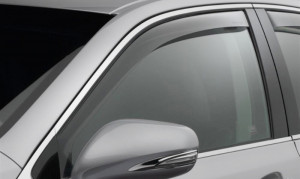 Acura TL 2009-2014 - Дефлекторы окон (ветровики), передние, светлые. (WeatherTech) фото, цена
