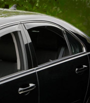 Acura RL 2005-2010 - Дефлекторы окон (ветровики), задние, светлые. (WeatherTech) фото, цена