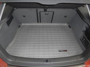 Audi A3 2006-2013 - Коврик резиновый в багажник, серый. (WeatherTech) фото, цена