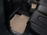 Audi A4 2007-2013 - Коврики резиновые с бортиком, задние, бежевые. (WeatherTech) фото, цена