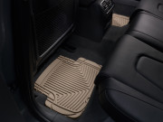 Audi A4 2007-2013 - Коврики резиновые, задние, бежевые. (WeatherTech) фото, цена