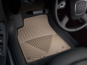 Audi A4 2007-2015 - Коврики резиновые, передние, бежевые. (WeatherTech) фото, цена